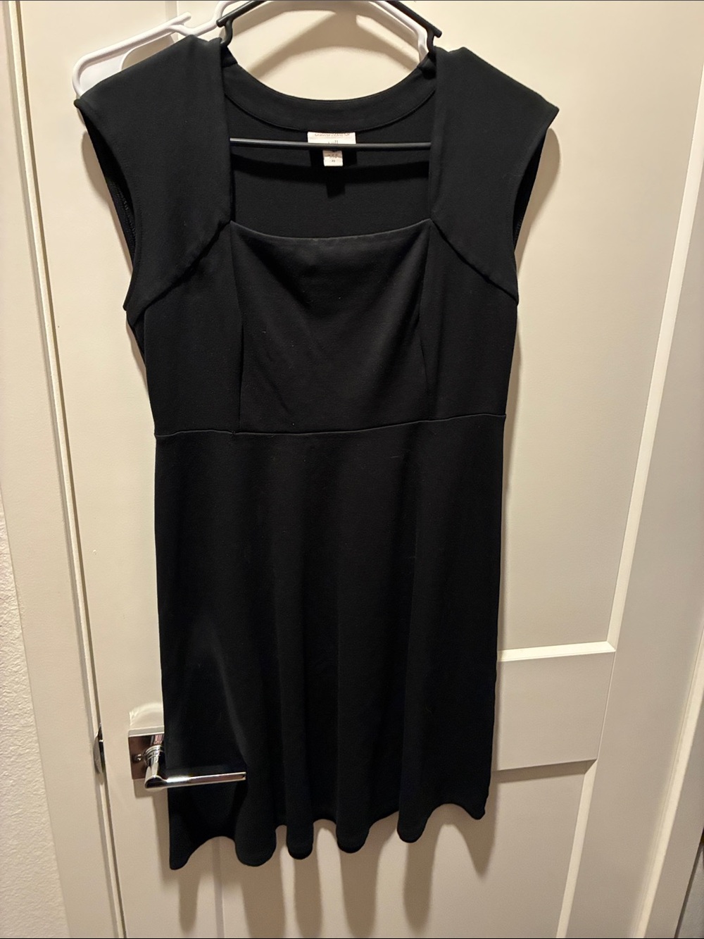 Classic Black Cap-Sleeve Dress - Women J Jill XS